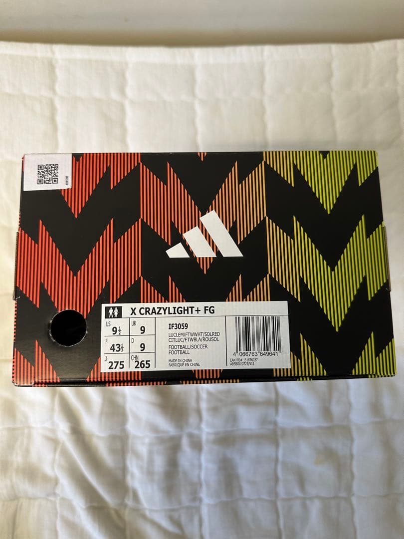 エックス クレイジーライト + FG / 27.5cm 新品未使用品