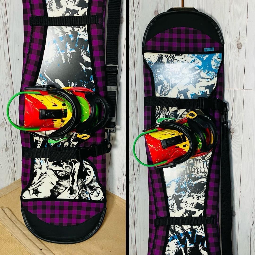 【希少】FTWO×UNION スノーボード&ビンディング 150cm グラトリ