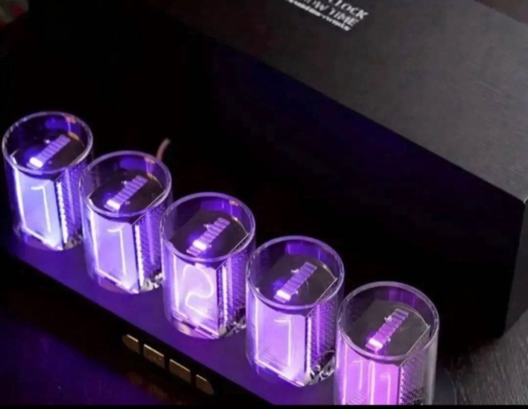 タ*ん様 LED時計　ニキシー管時計