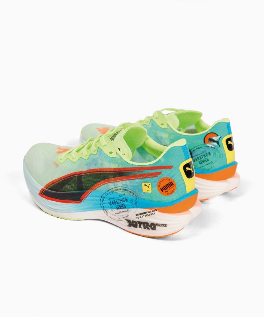 新品未使用 Puma プーマ ディヴィエイトニトロ エリート3 マラソンシリーズ