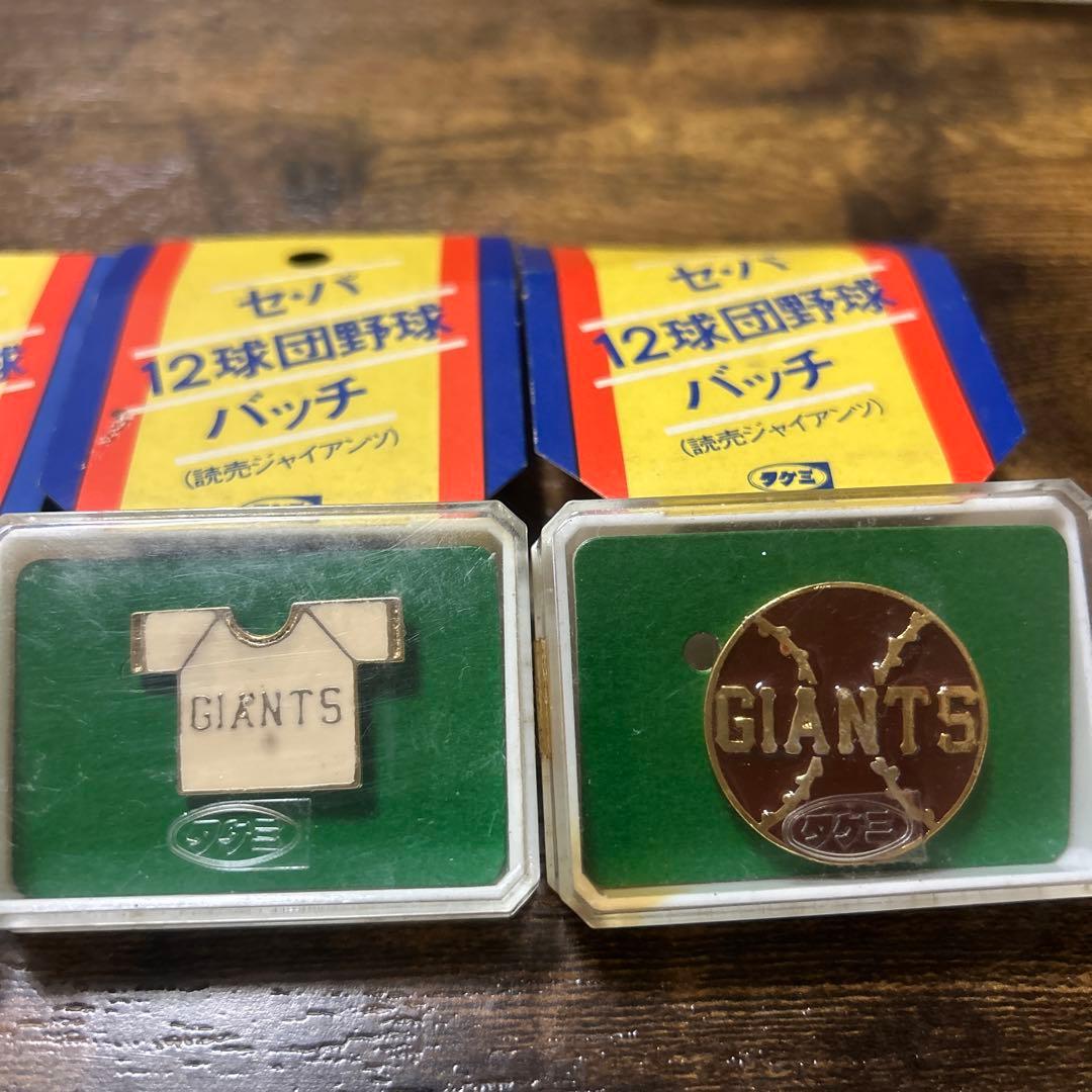 タケミ　セ・パ12球団野球バッチ　10個セット