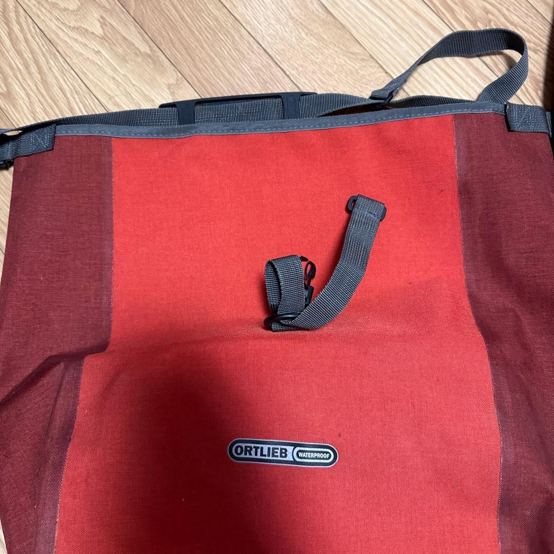 【値下げ可】ORTLIEB バックローラークラシックQL21 F5305 レッド