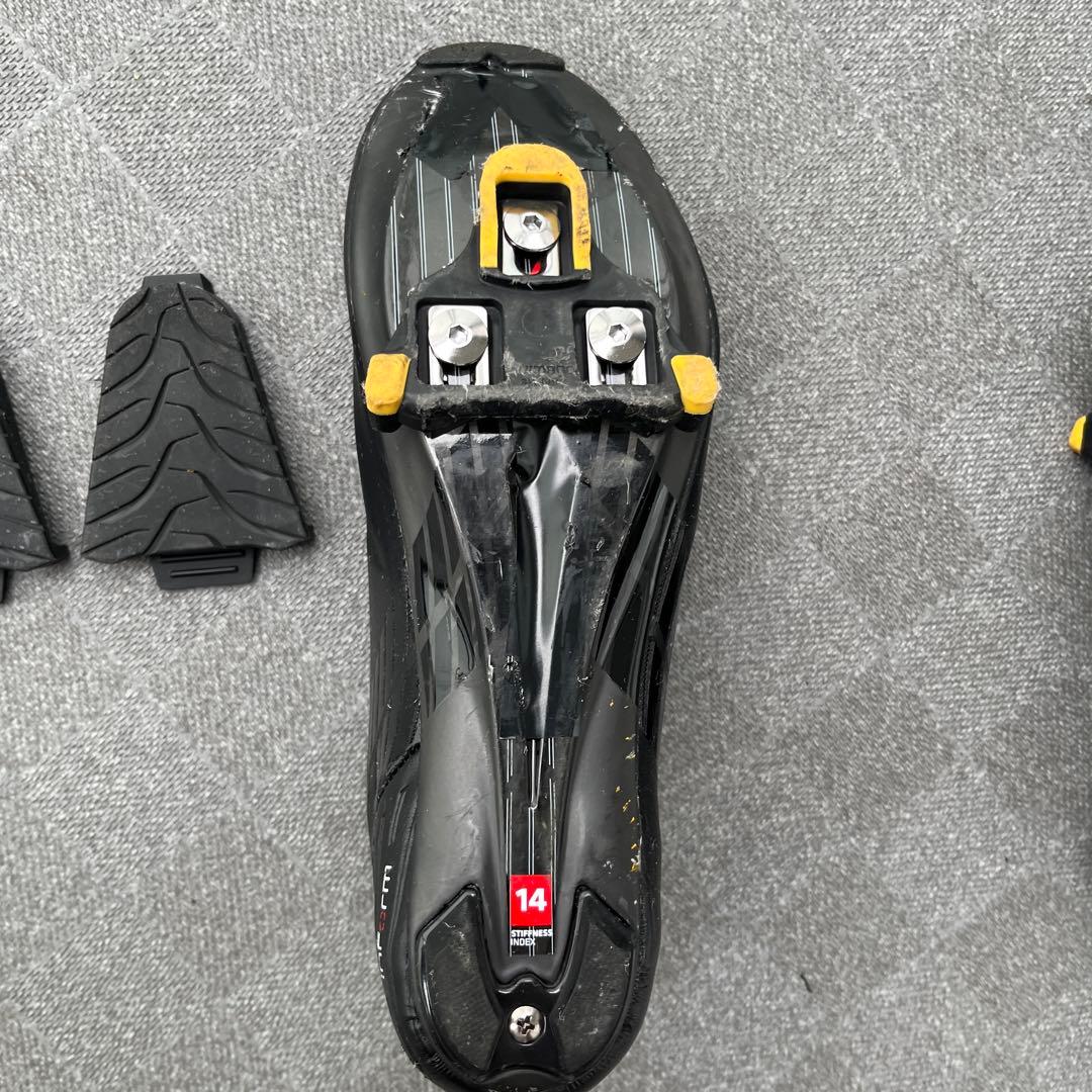 【値下げ】Bontrager ビンディングシューズ 14 クリート＋カバー付