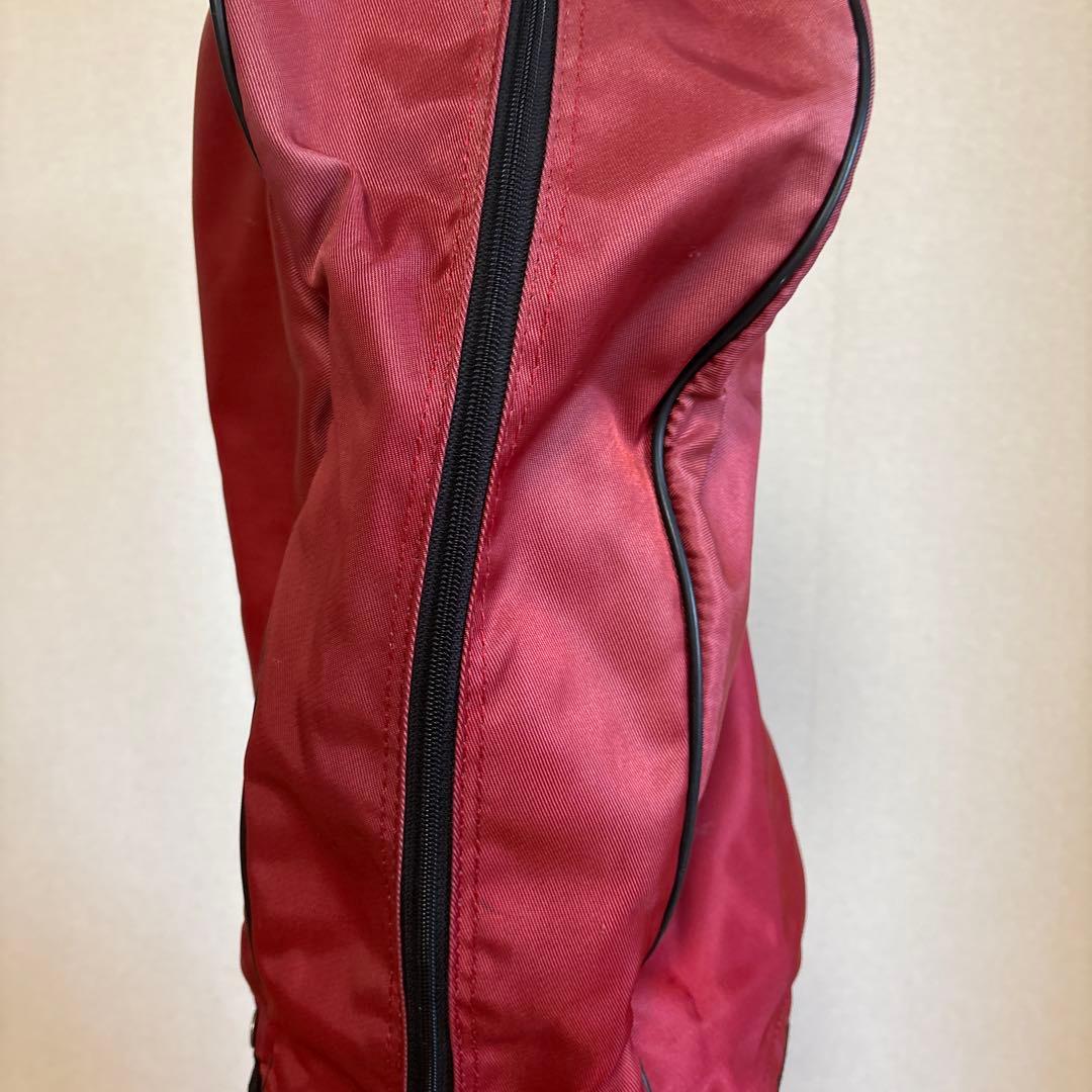 POLO GOLF キャディバッグ 赤 フード付き