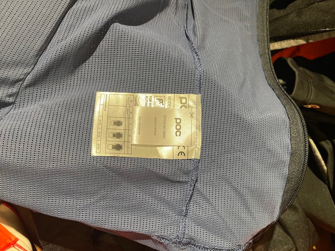 POC Spine VPD 2.0 ベスト【ほぼ新品・1回使用】