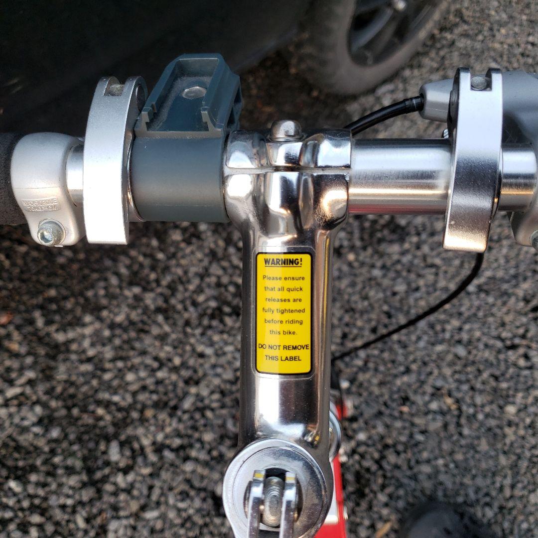 Pacific Carryme 折りたたみ自転車 レッド　キャリーミー