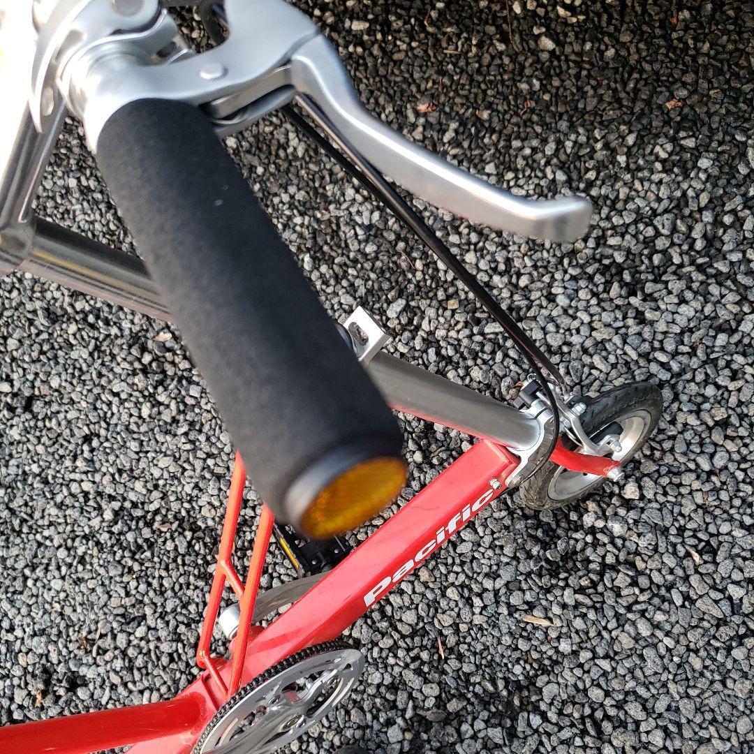 Pacific Carryme 折りたたみ自転車 レッド　キャリーミー