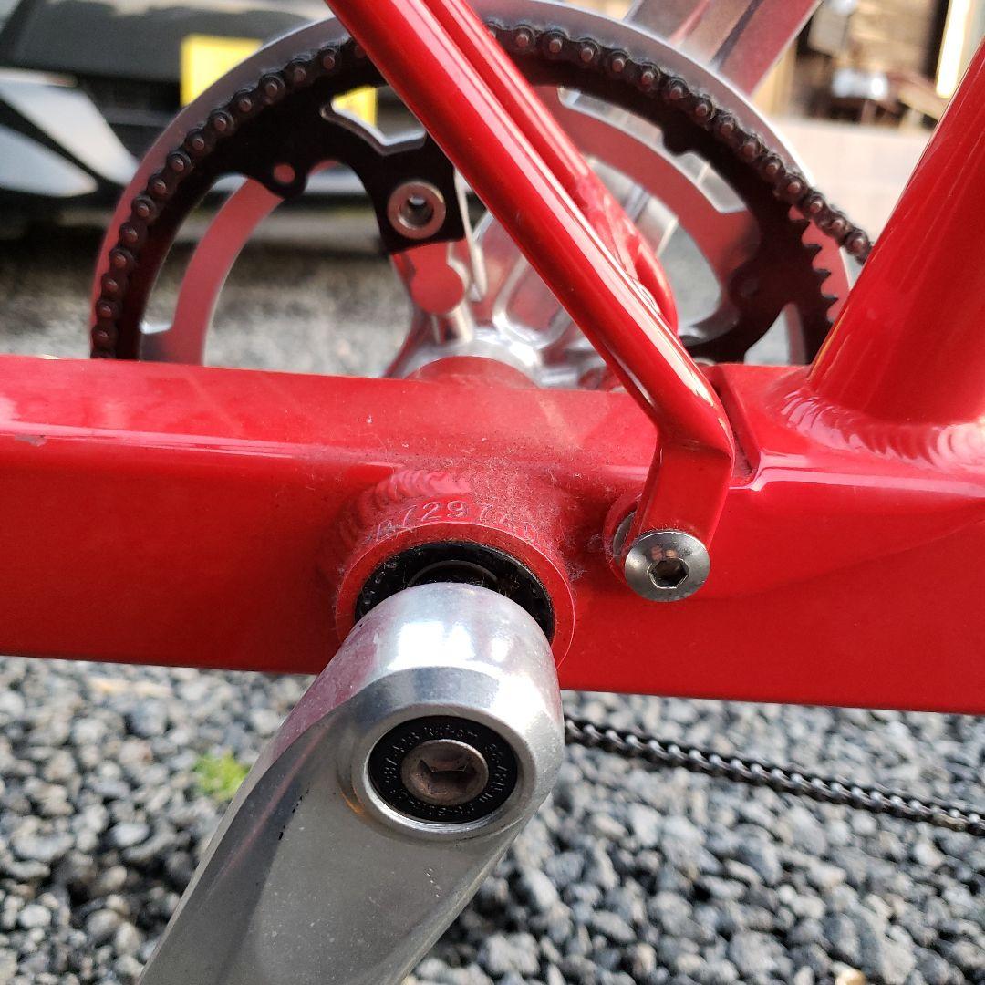 Pacific Carryme 折りたたみ自転車 レッド　キャリーミー