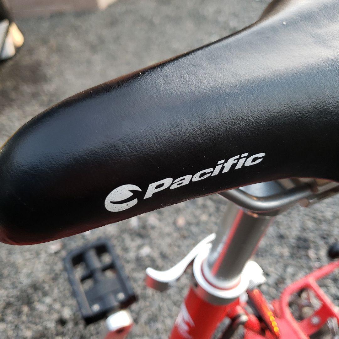 Pacific Carryme 折りたたみ自転車 レッド　キャリーミー