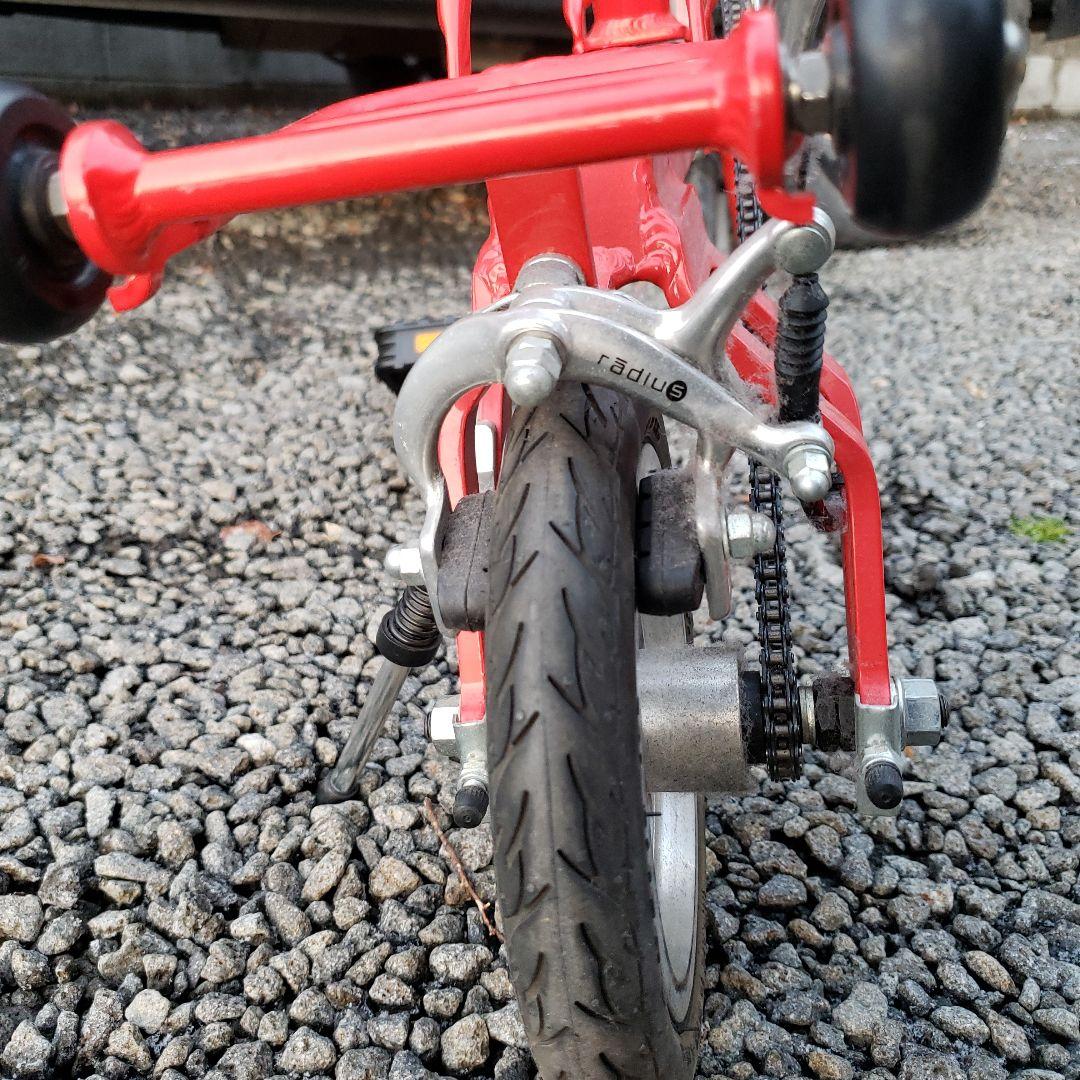 Pacific Carryme 折りたたみ自転車 レッド　キャリーミー