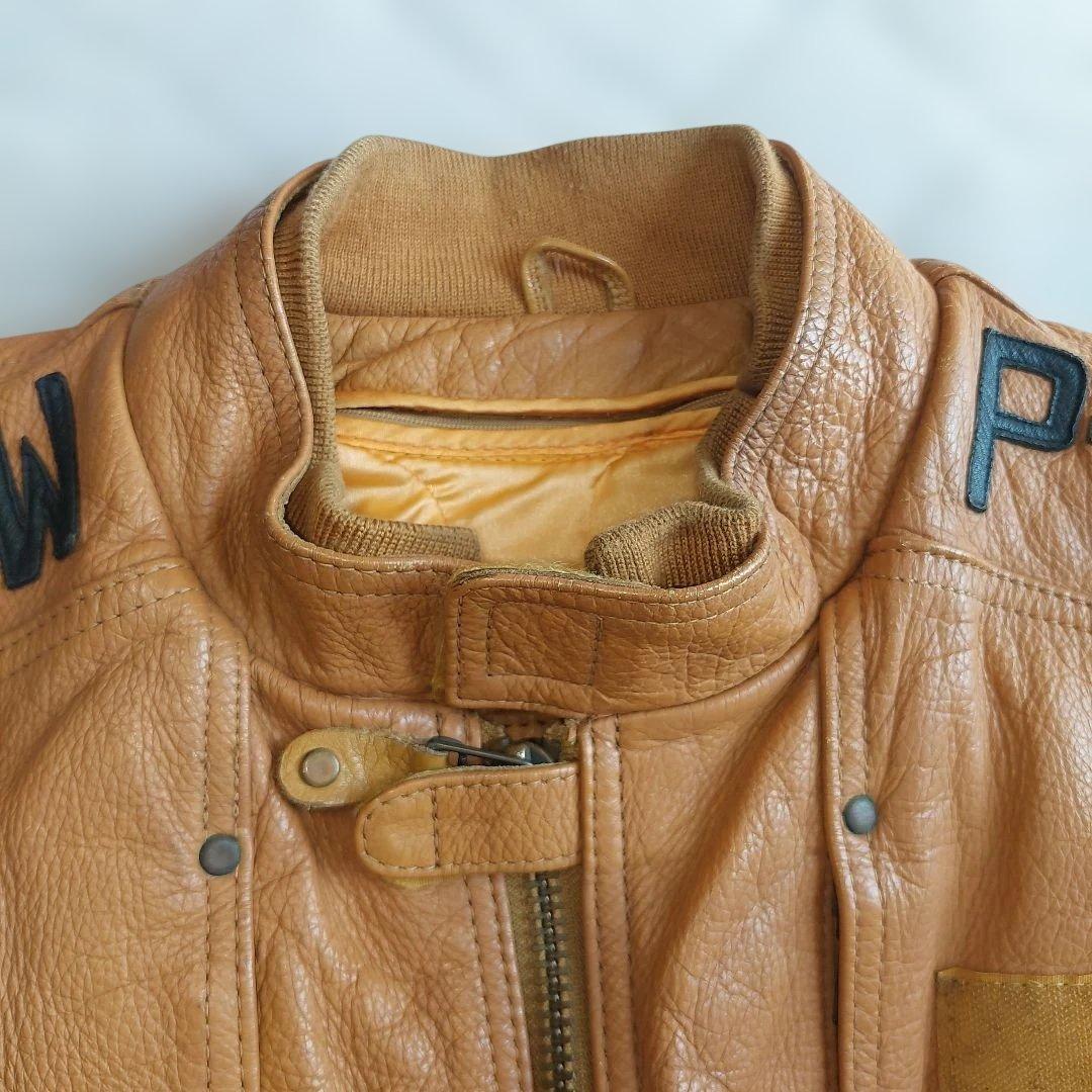 KADOYA NEW COMCEPTER レザージャケット YKK 短丈