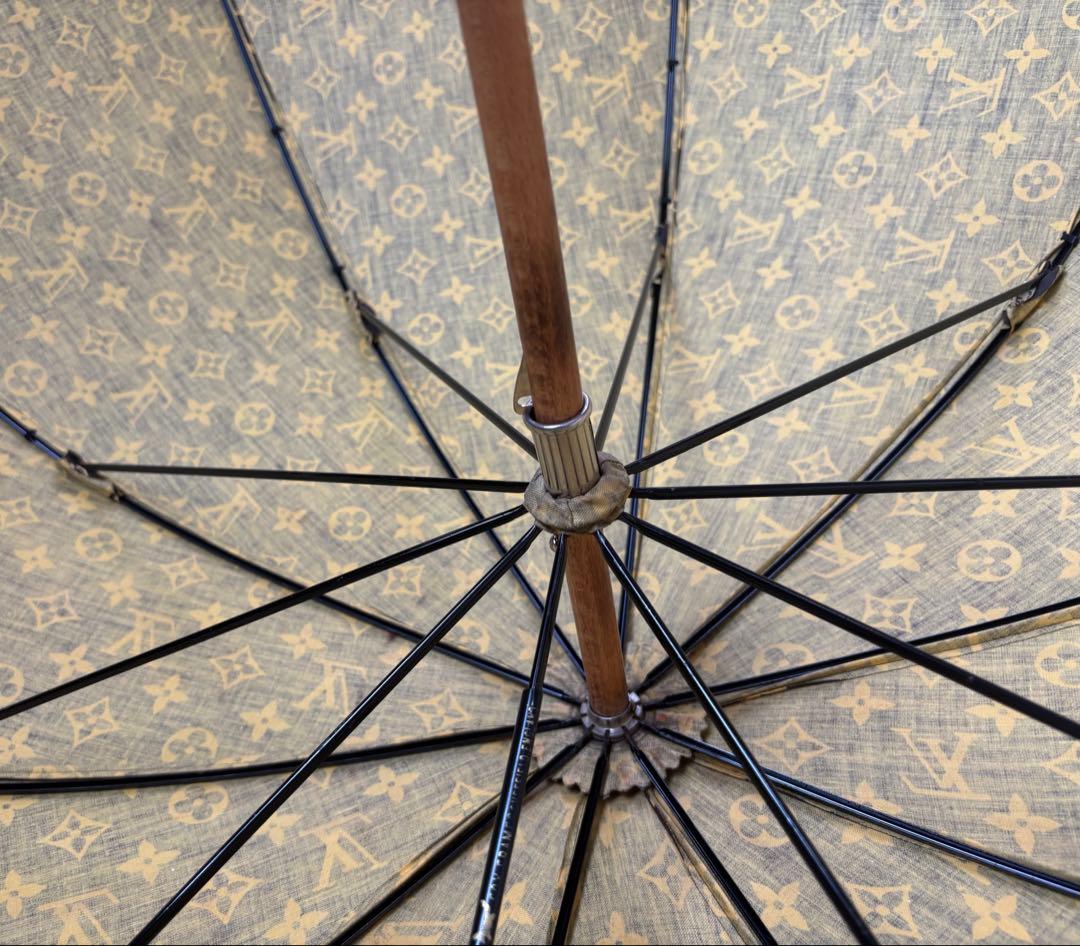 ルイヴィトン　モノグラム　傘　アンティーク