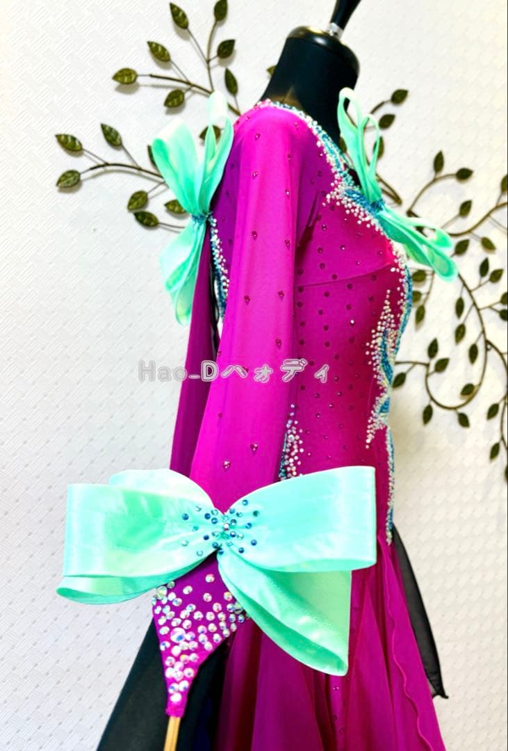 新品★ダンスドレス★スムース★スタンダード★社交ダンス★競技会★パーティー