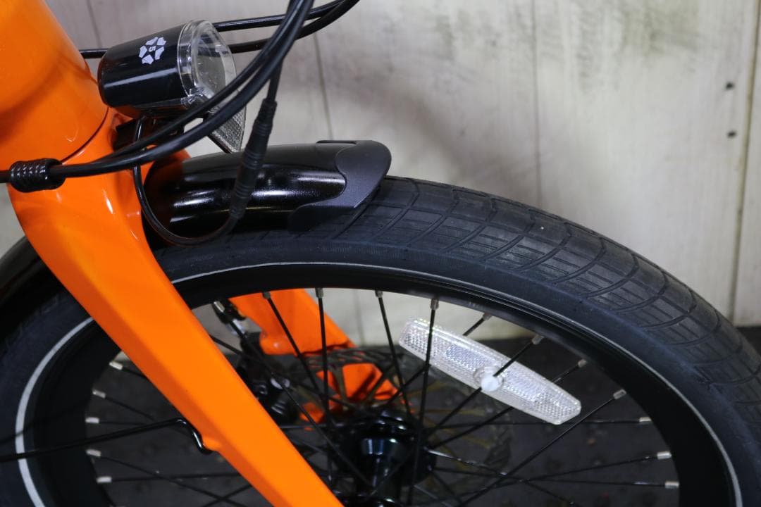 モーファンス(Morfuns)リチウム 20インチ 9速 LED折り畳み電動