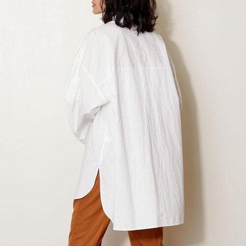 美品 イウエンマトフ 2,3万円 ビッグシャツ オーバーサイズ ブラウス 335