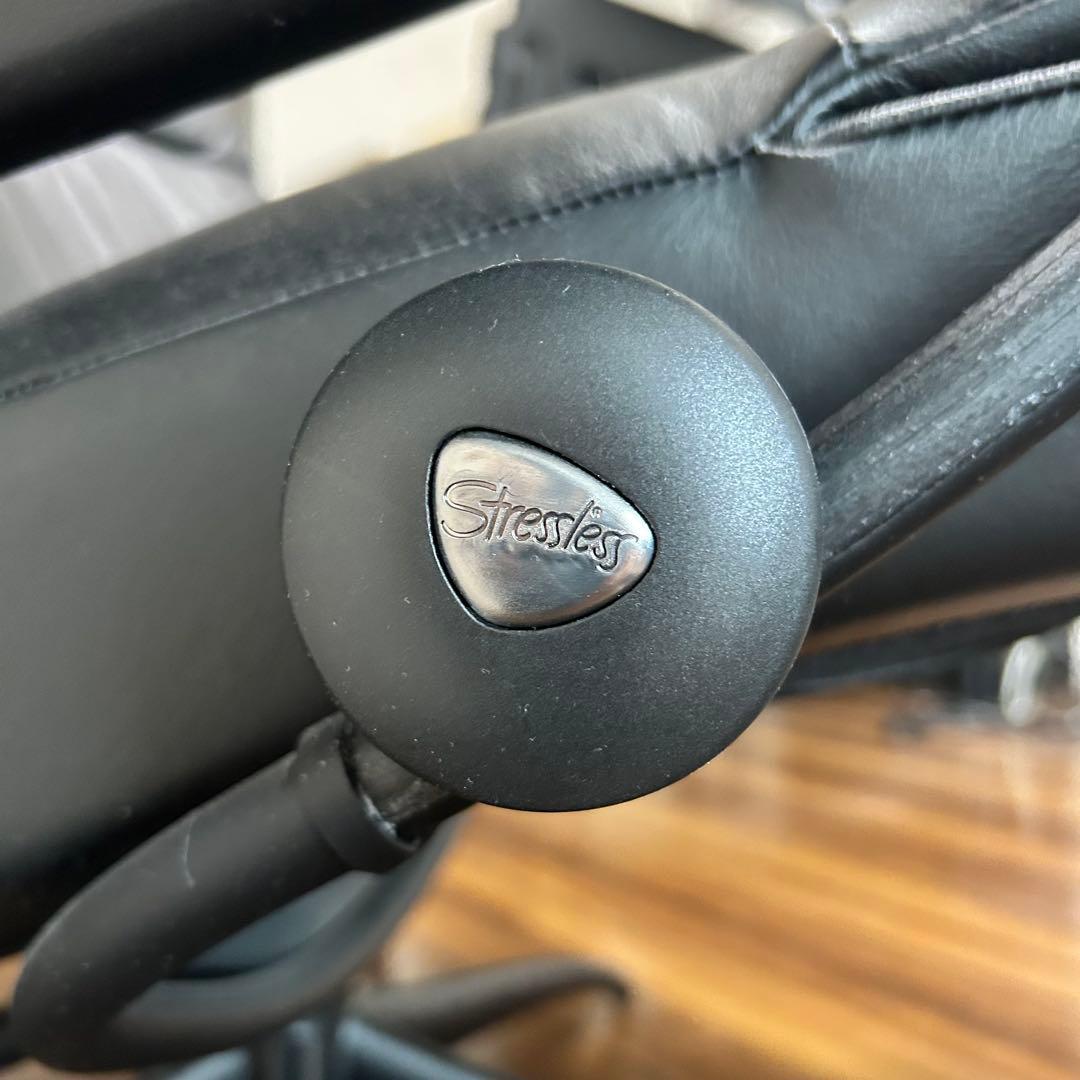 Stressless® レザーリクライニングチェア（チェアのみ）