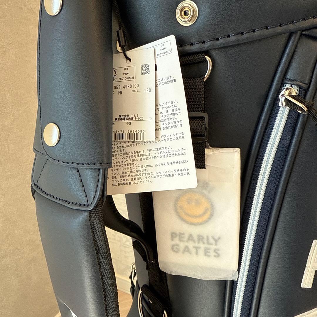 【未使用品】PEARLY GATES PG1989 ゴルフバッグ ボール付き