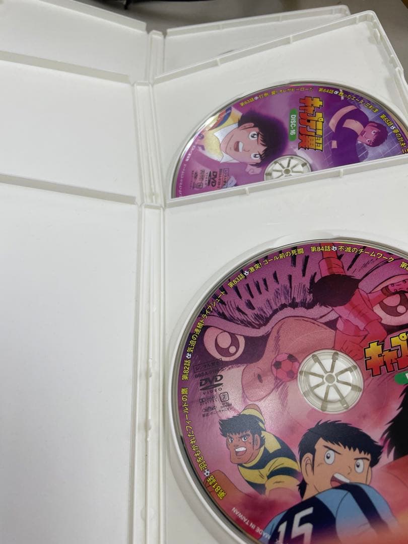 キャプテン翼　DVD　小学生編　全巻セット＋中学生編５枚セット セル版