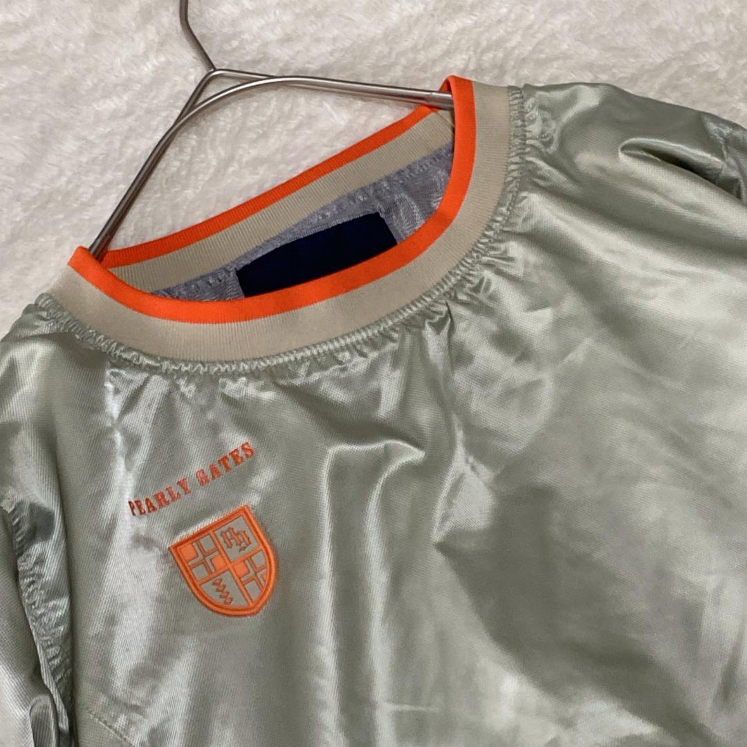 DE0226【パーリーゲイツ】スニード【1】ブルゾン サイドファスナー シルバー