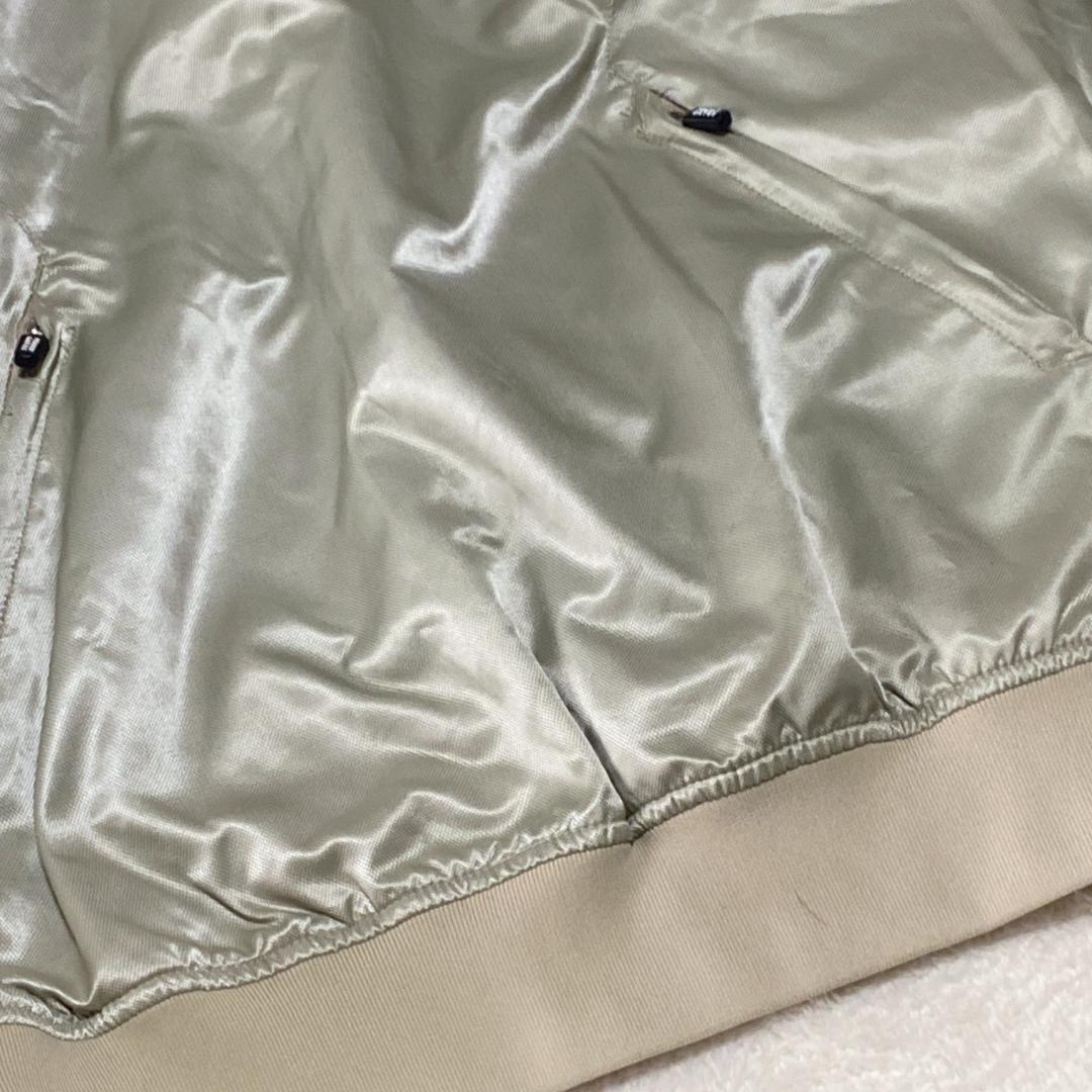 DE0226【パーリーゲイツ】スニード【1】ブルゾン サイドファスナー シルバー