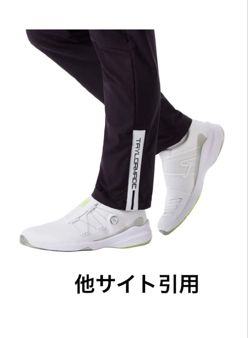 TaylorMade メンズ ゴルフパンツ 黒　サイズＯ