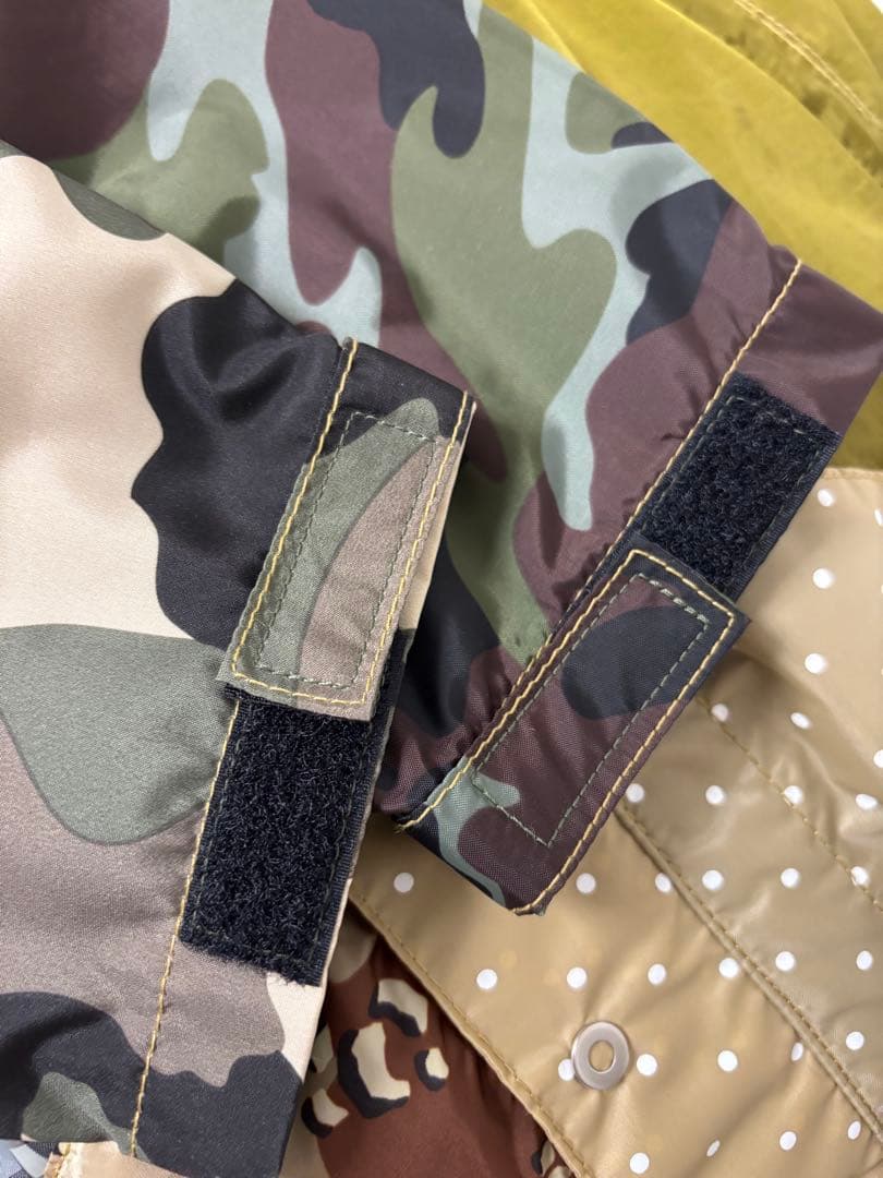 gotoHollywoodパッチワークライクレインコーDENIMDUNGAREE