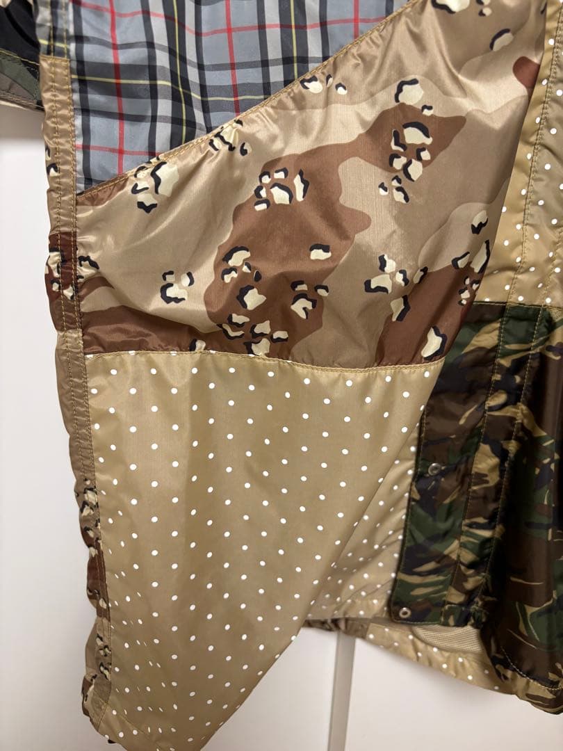 gotoHollywoodパッチワークライクレインコーDENIMDUNGAREE