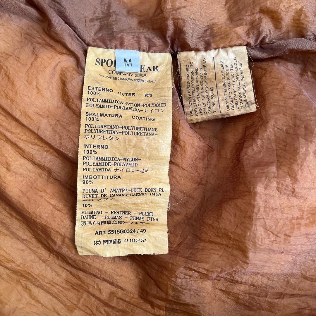 STONE  ダウンベスト マスタードカラー