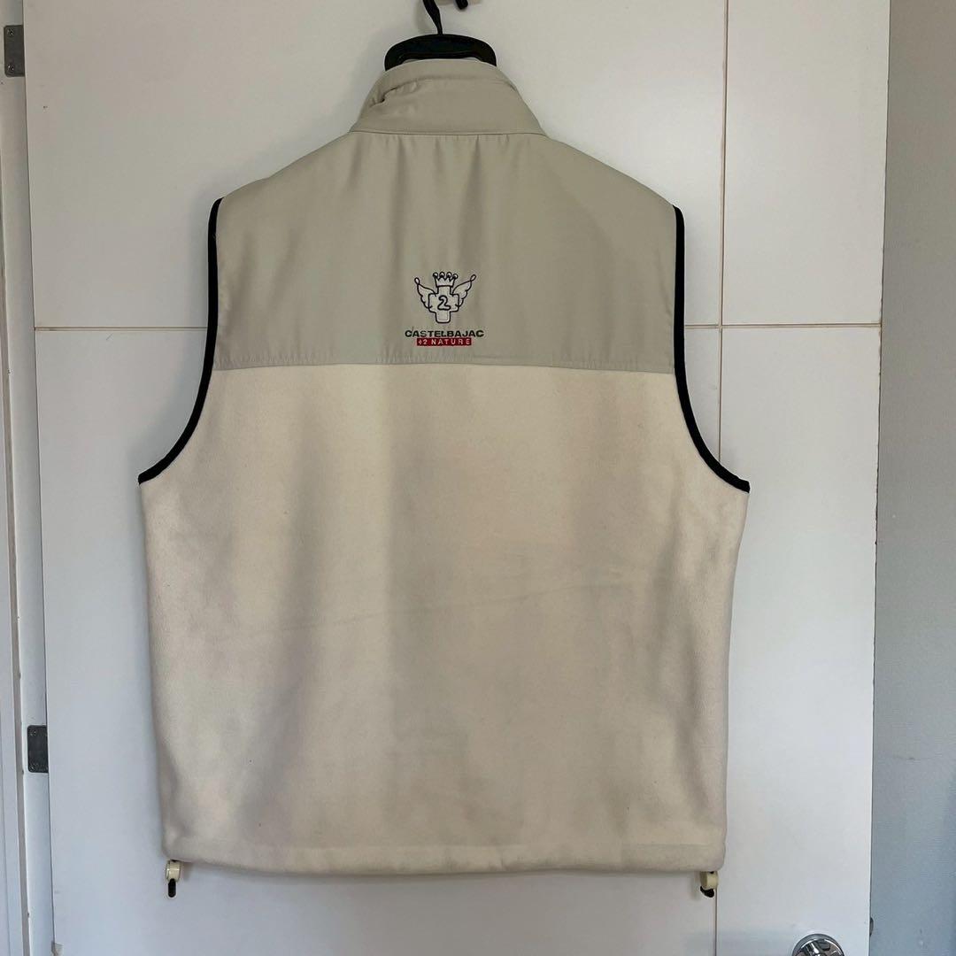 CASTELBAJAC フリースベスト クリーム色M