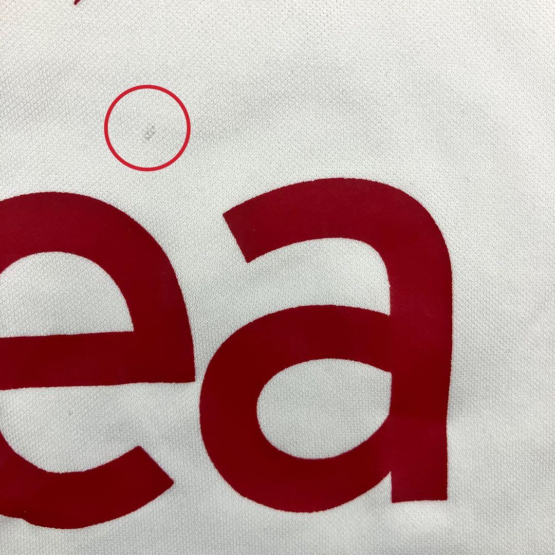 adidas ガラタサライSK ゲームシャツ アウェイ 古着 刺繍 企業ロゴ 白