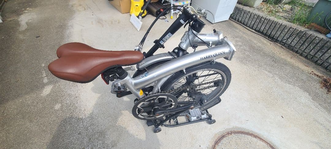 W*h様 ハリークイーン 折りたたみ式 自転車 ジャンク品