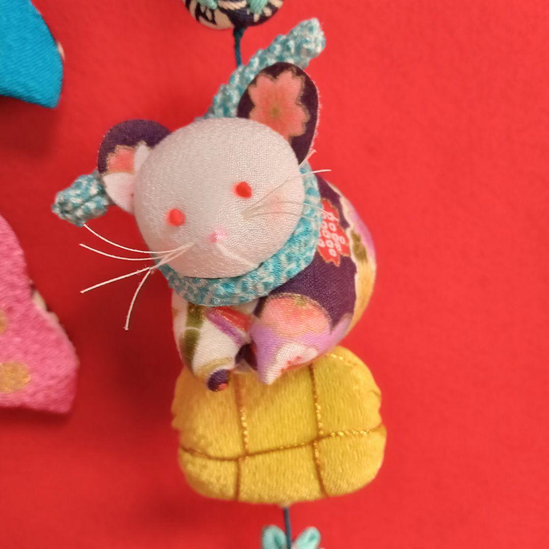 ちりめん細工✿端午の節句⁠の鯉のぼり✿つるし飾り（黄）