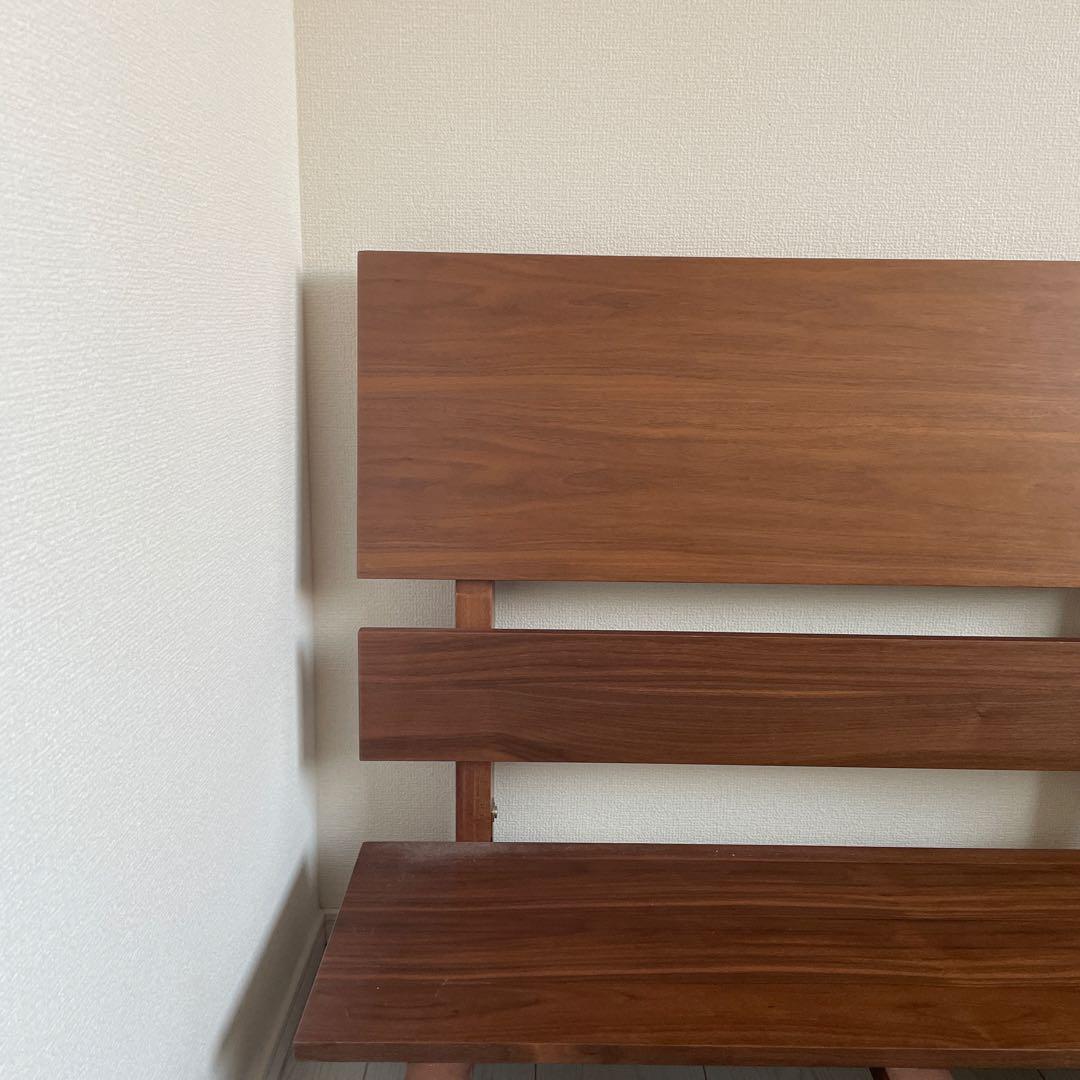 ニトリ　すのこベッド　NITORI ダブルベッド　木製 ベッドフレーム ダブル