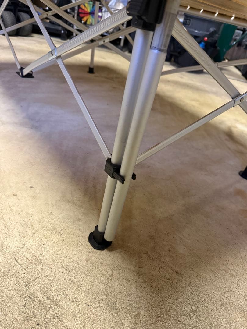 コールマン ナチュラルウッドロールテーブル120