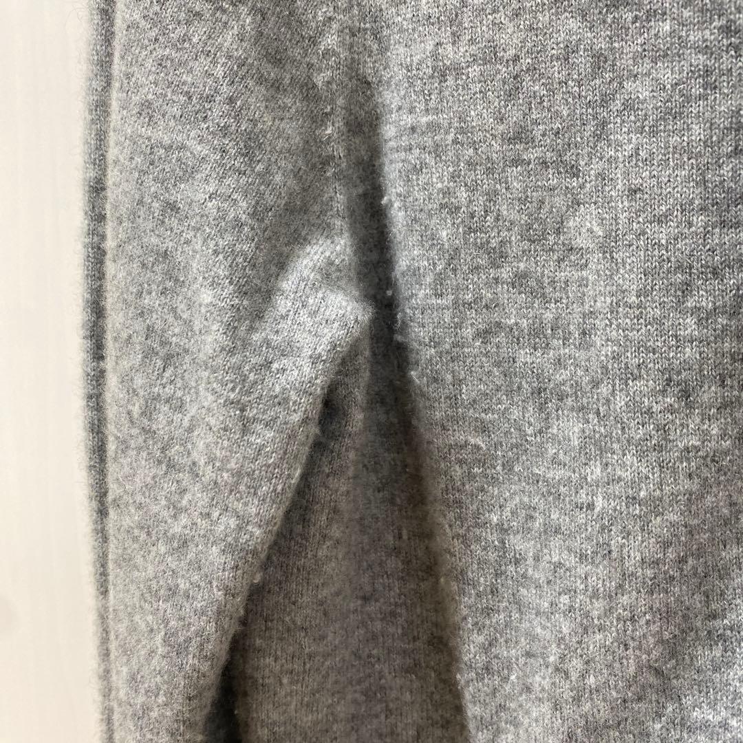 メル69853 　PEARLY GATES カシミヤニットジップパーカー