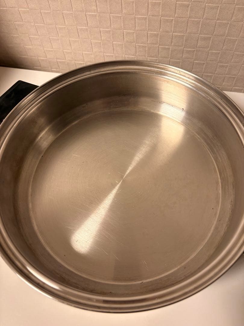 キッチンクラフト ステンレス 両手鍋 フライパンセット