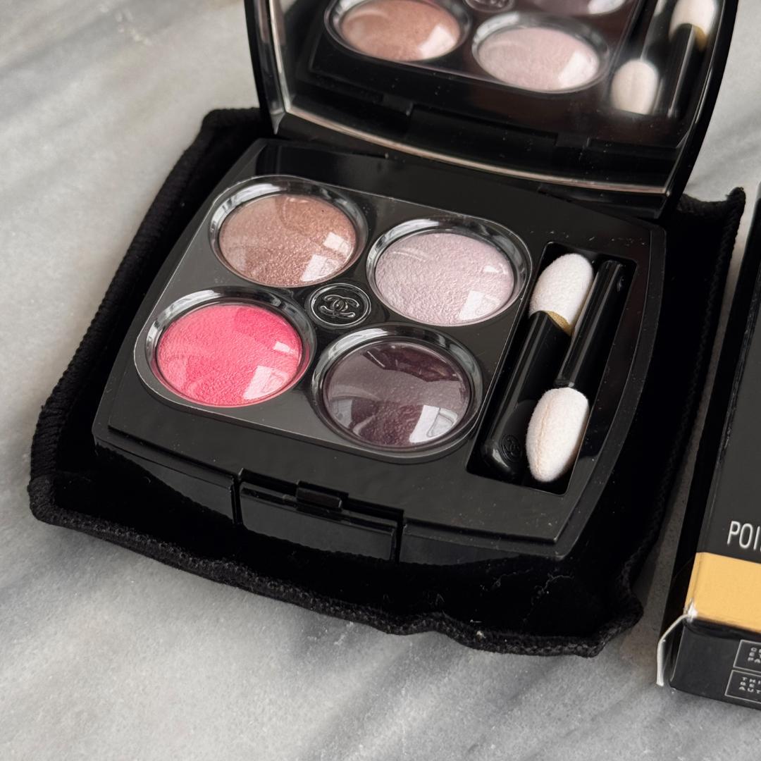 CHANEL シャネル レ キャトル オンブル 228 ティセ カンボン 箱付き