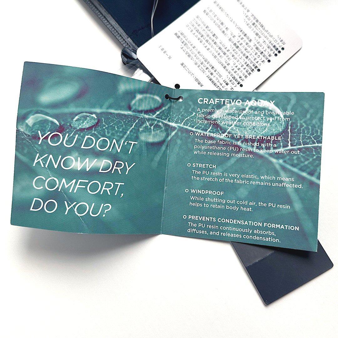 638 パーリーゲイツ ビックロゴレインワンピース定価44000円 ネイビー 1