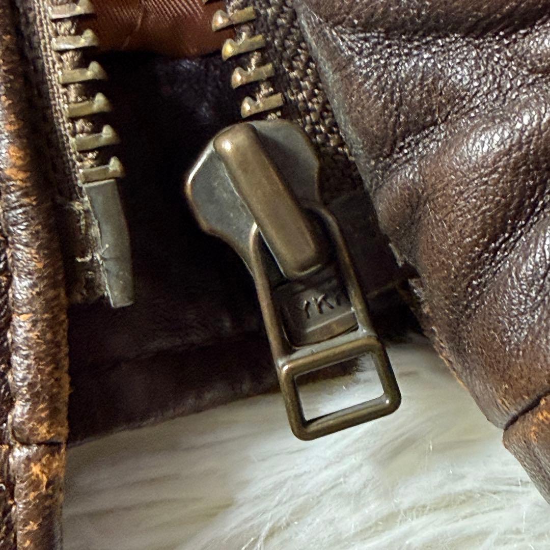 ア*ム様 【90s】AVIREX A-2 フライトレザージャケット L トップガ