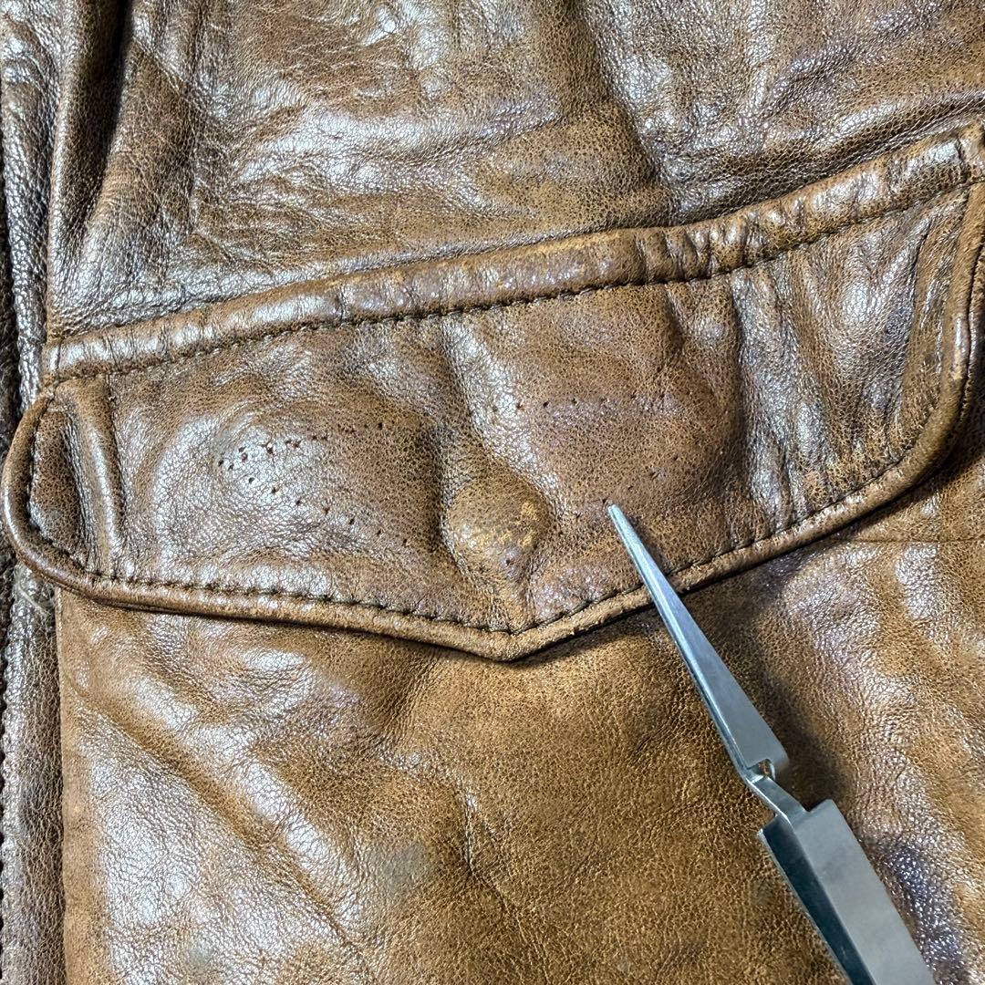 ア*ム様 【90s】AVIREX A-2 フライトレザージャケット L トップガ