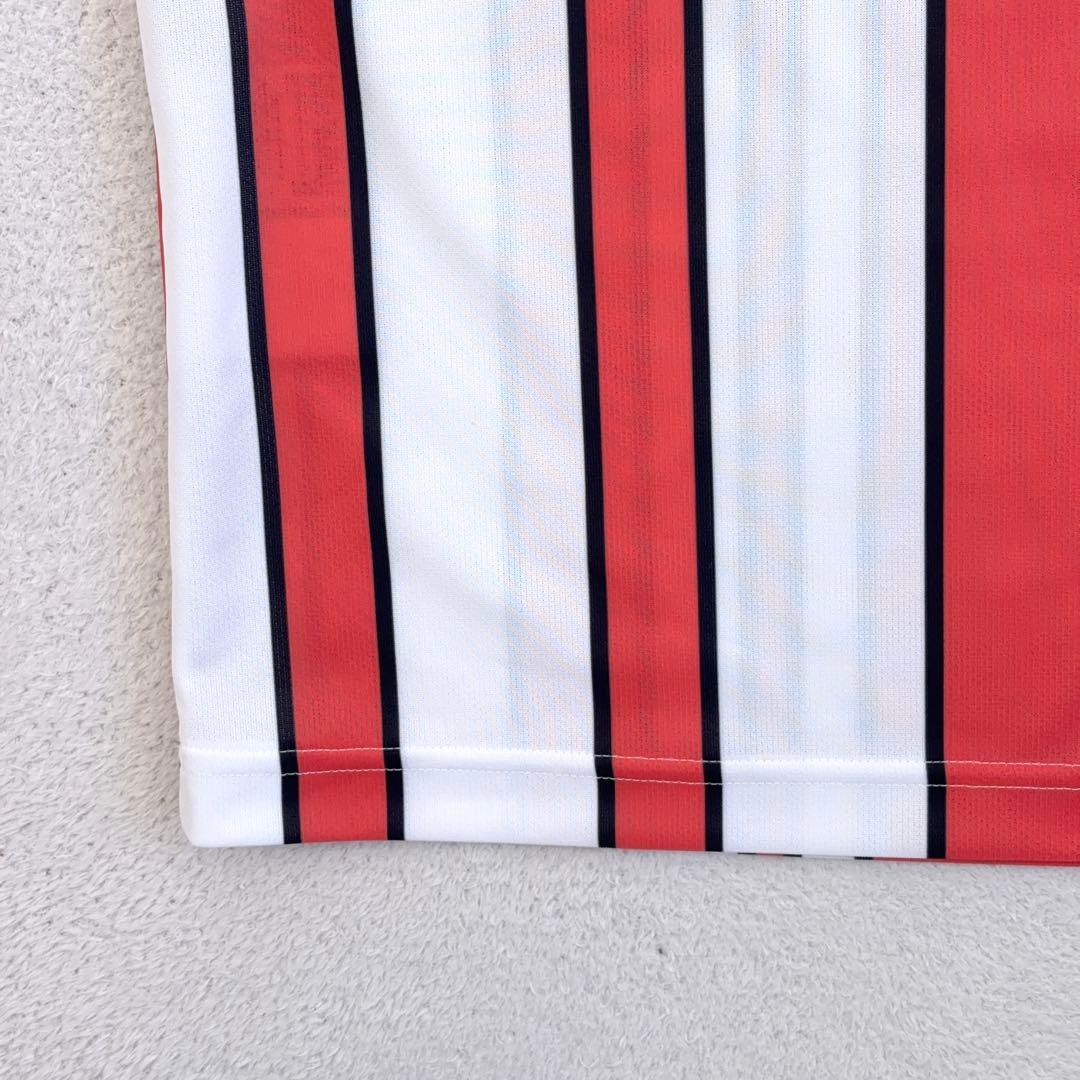 新品【archivio】ゴルフ ノースリーブ ポロシャツ ストライプ ロゴ 36