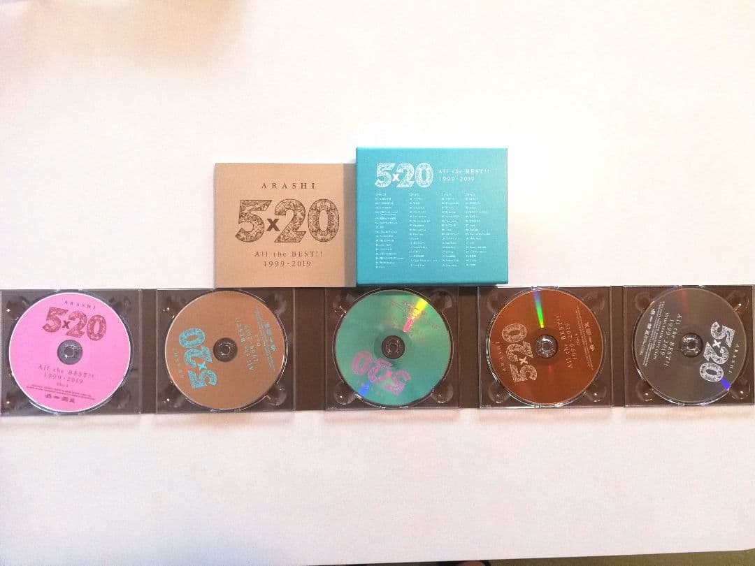 嵐 アニバーサリーツアー 5×20初回仕様&All TheBest おまけ追加♪