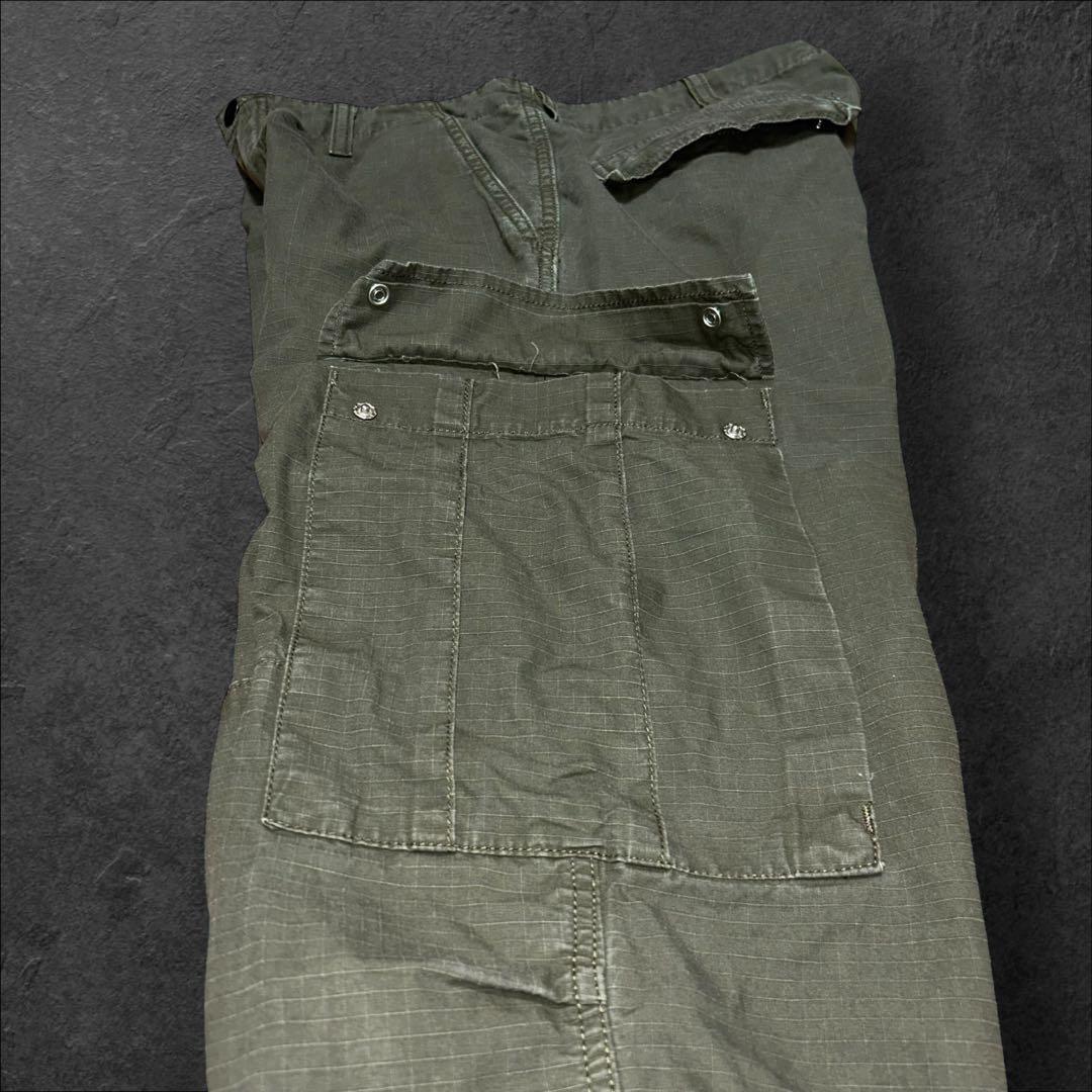 Carhartt カーハート カーゴパンツ リップストップ 軍パン ドローコード