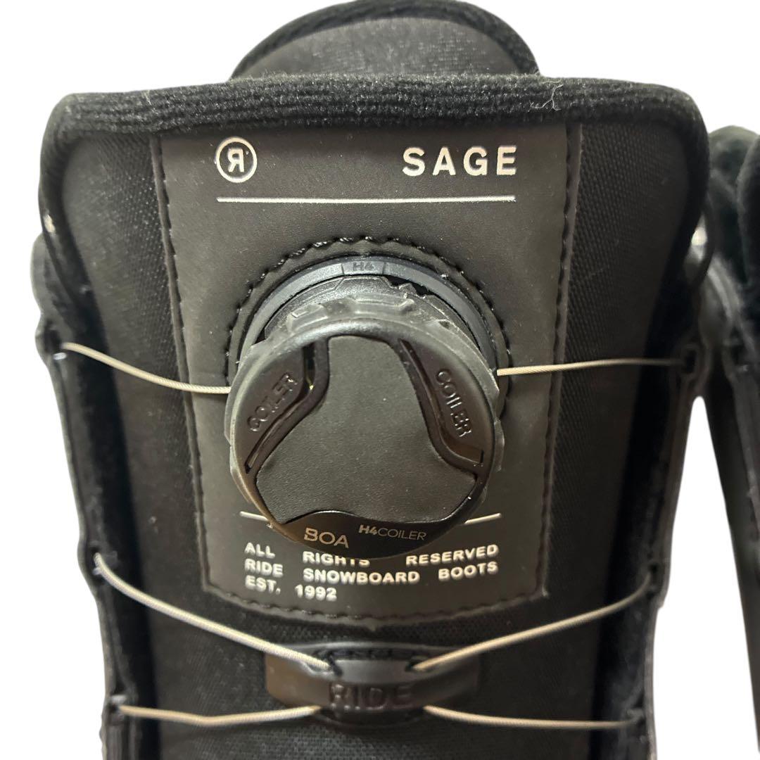 【極美品】RIDE ライド SAGE スノーブーツ 22cm US5 BOA