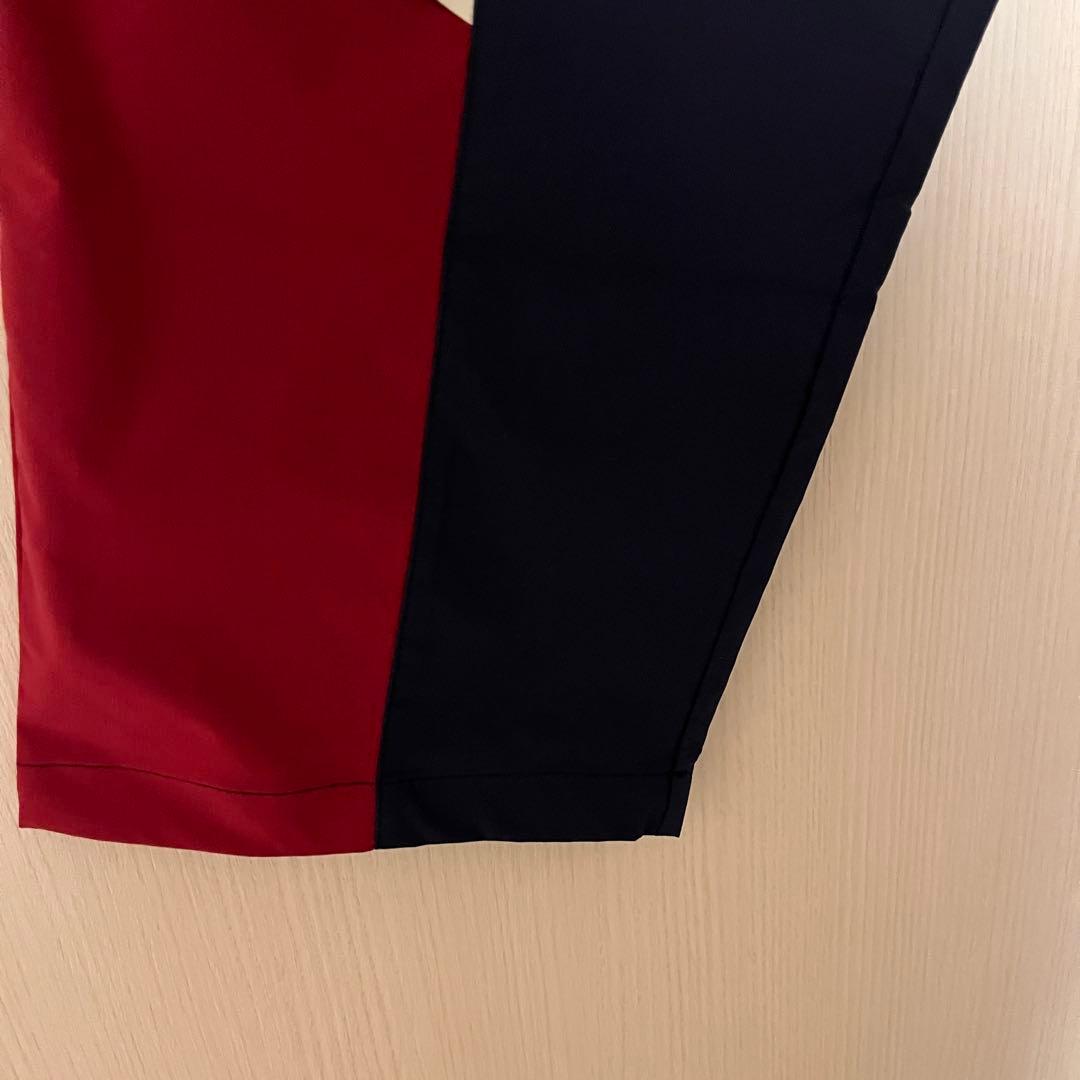 ANTIQUA GOLF×STCH 配色プルオーバー セットアップ ゴルフ 上下