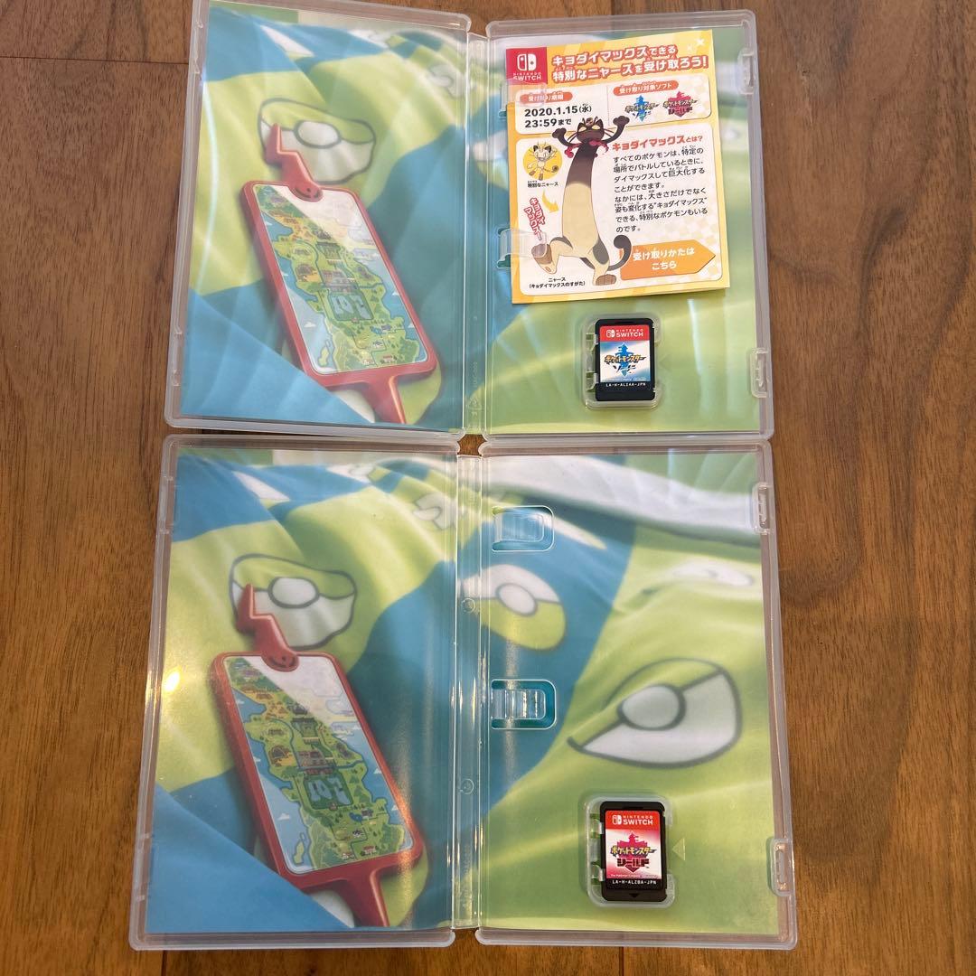ポケットモンスター　ソード　シールド ソフト　セット　Switch