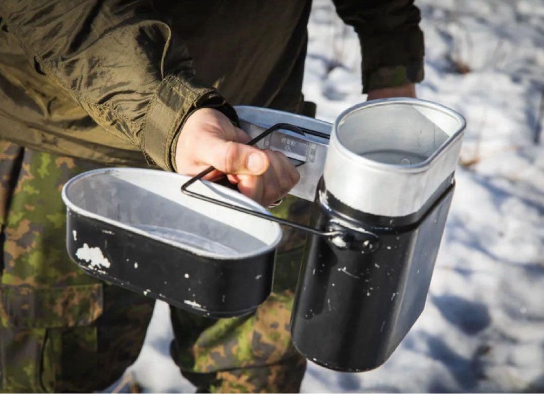 スイス軍　飯盒　メスキット　メスティン　ライスクッカー