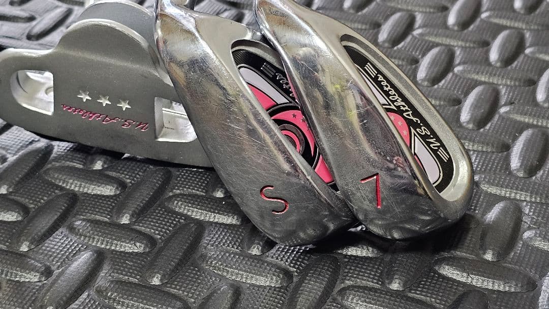 ジュニア ゴルフクラブセット ピンク