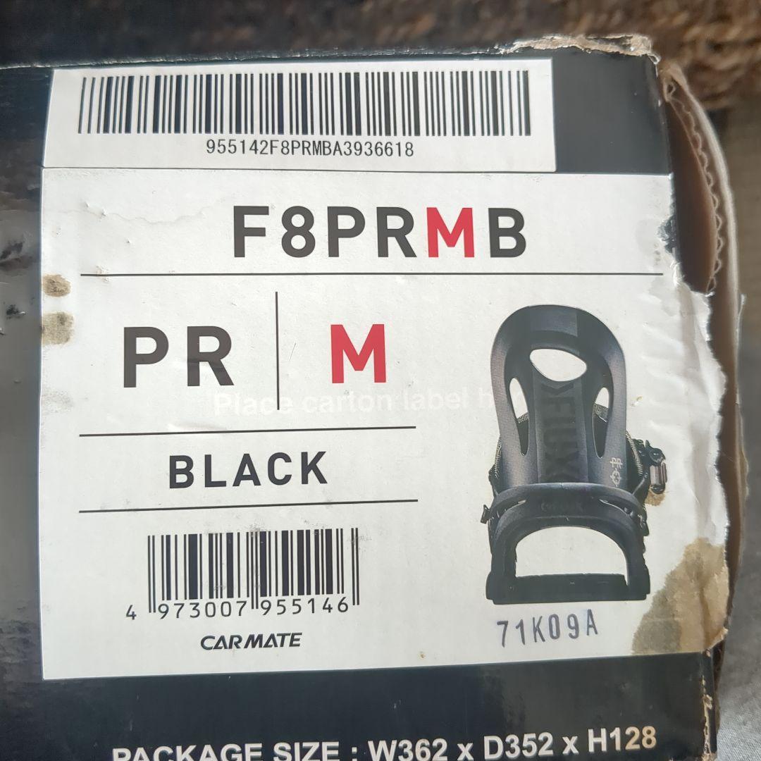 FLUX スノーボードビンディング ブラック