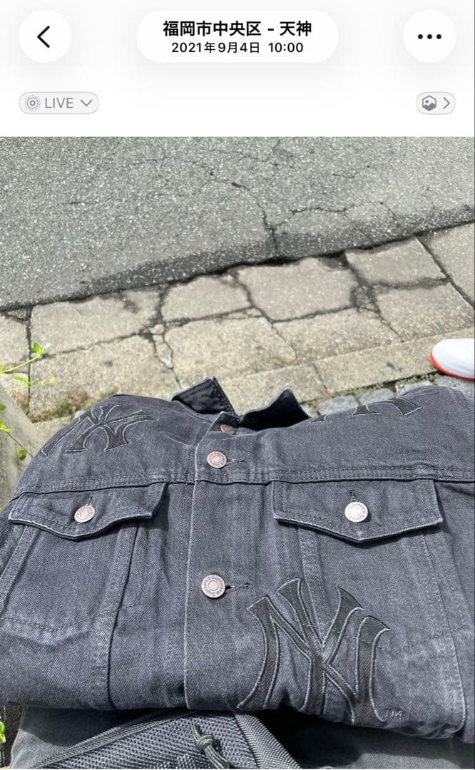 Supreme デニムジャケットNY Yankees